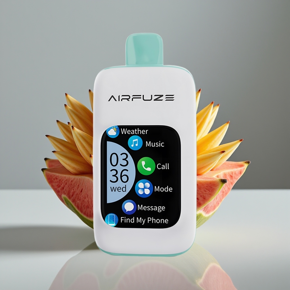 AirFuze Smart 30000 Puffs Vape μιας χρήσης Ουράνιο Τόξο Φρουτοπαλμός με Οθόνη Αφής 5% Νικοτίνη