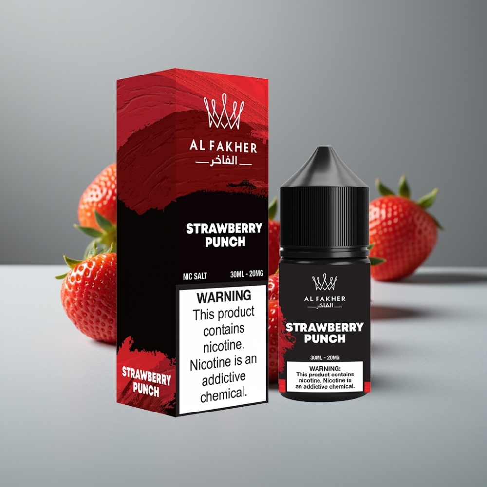 AL Fakher Nicotine Salt E-Liquid 20MG Φραουλάκι Punch