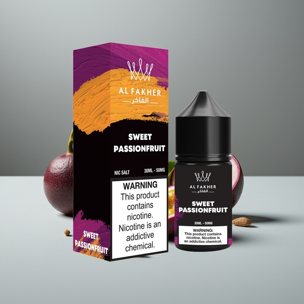 AL Fakher Nicotine Salt E-Liquid 30ml 50MG Γλυκό Φρούτο Πάθους