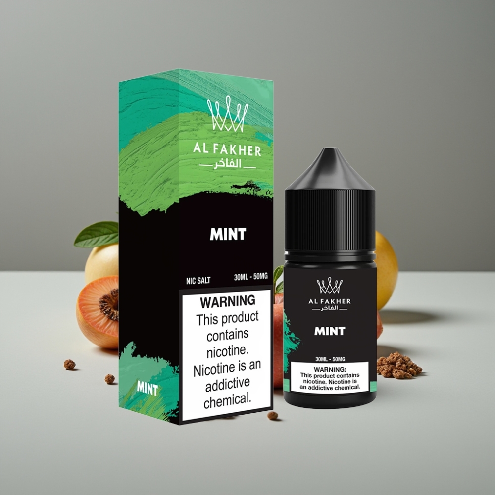 AL Fakher Nicotine Salt E-Liquid 50MG Μέντα