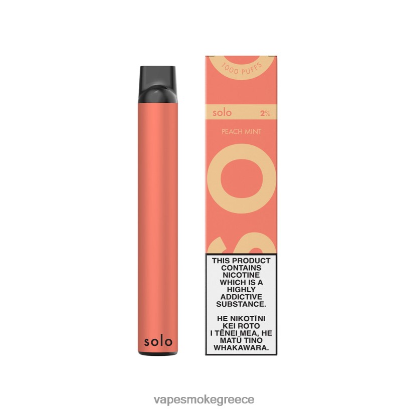 Vape Greece - Solo ατμός μιας χρήσης ροδάκινο μέντα V64ZLF6