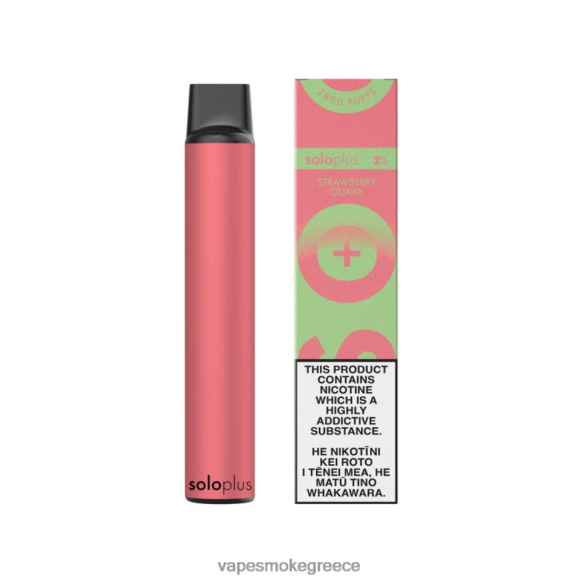 Vape Smoke - Solo Plus συλλογή ατμού μίας χρήσης γκουάβα φράουλα V64ZLF37