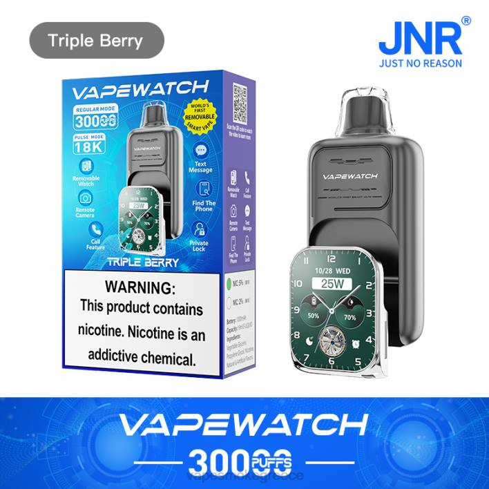 JNR ρολόι vape τριπλό μούρο 4X8H6 Vape Greece