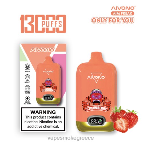 Pod System Vapes - Aivono AIM FREAK 13000 LPV66243 φράουλα