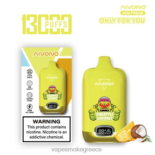 Pod System Vapes - Aivono AIM FREAK 13000 LPV66248 ανανά καρύδα