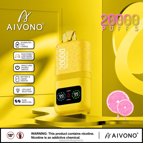 Pod System Vapes - Aivono AIM magic 20000 LPV6683 ροζ πάγος λεμονιού