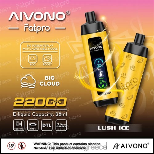Pod System Vapes - Aivono Fatpro 22000 LPV663 πλούσιος πάγος