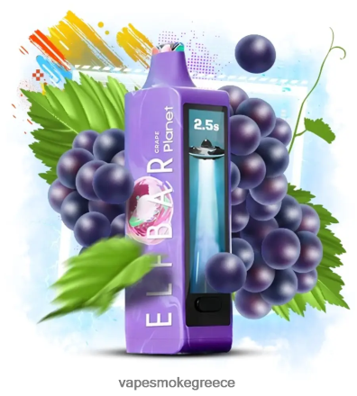 Pod System Vapes - Elf Bar Planet 25000 σταφύλι 4Z4JRN13
