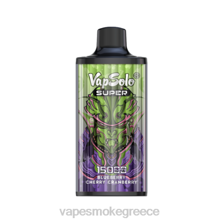 Pod System Vapes - Vapsolo SUPER ατμός μιας χρήσης βατόμουρο κεράσι κράνμπερι 00Z62128