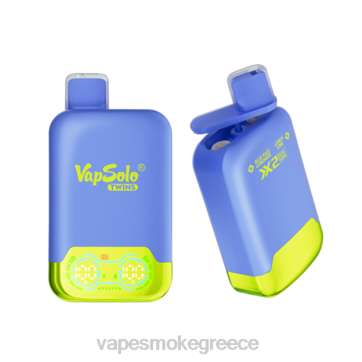 Pod System Vapes - Vapsolo TWINS ατμός μιας χρήσης blue razz lemonade & lemon lime 00Z62138