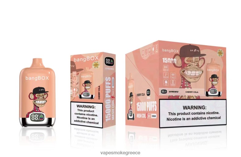 Vape Χωρισ Νικοτινη - Bang Box 15000 ρουφηξιές κόλα κεράσι 44L6240