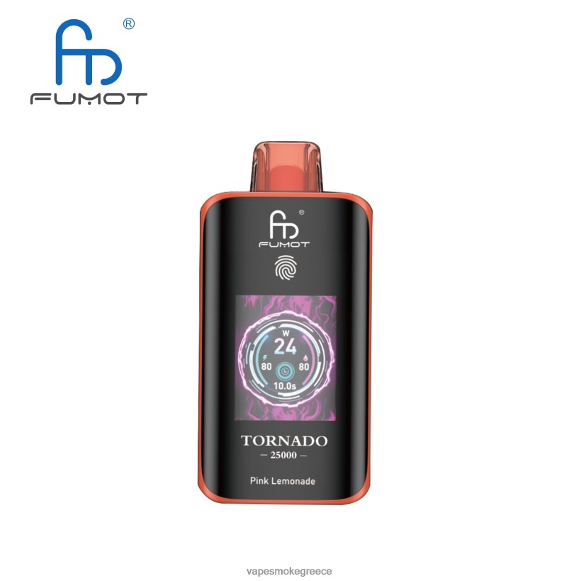Vape Χωρισ Νικοτινη - Fumot Tornado 25000 ατμούς μιας χρήσης ροζ λεμονάδα 6N248610