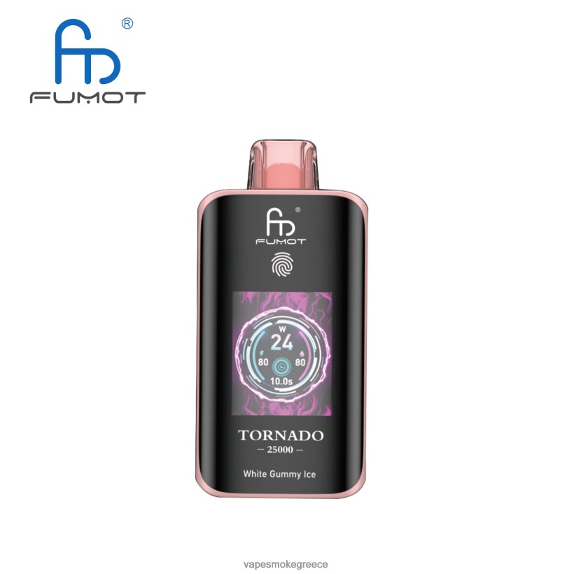 Vape Μιασ Χρησησ - Fumot Tornado 25000 ατμούς μιας χρήσης λευκός πάγος 6N248614