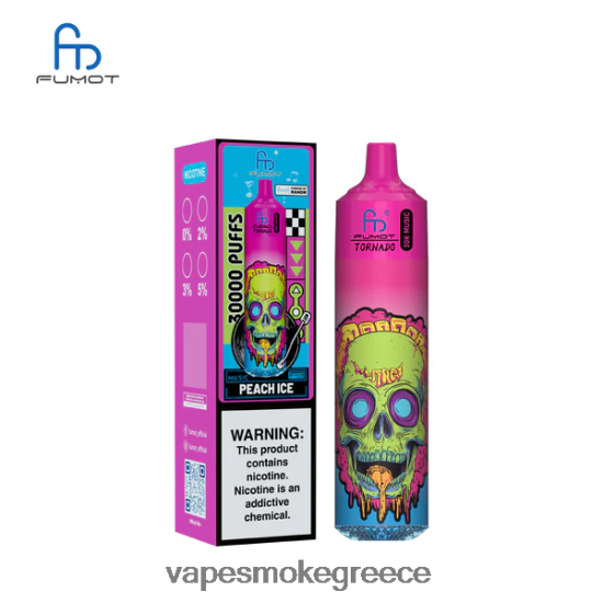 Vape Χωρισ Νικοτινη - Fumot Tornado 30k μουσική πάγος ροδάκινου 8LH84J20