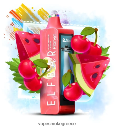 Vape Greece - Elf Bar Planet 25000 κεράσι καρπούζι 4Z4JRN21