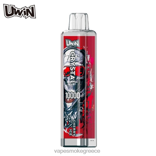 Vape Greece - UWIN CRYSTAL 10000 ατμούς μιας χρήσης LPV66371 κεράσι πάγος