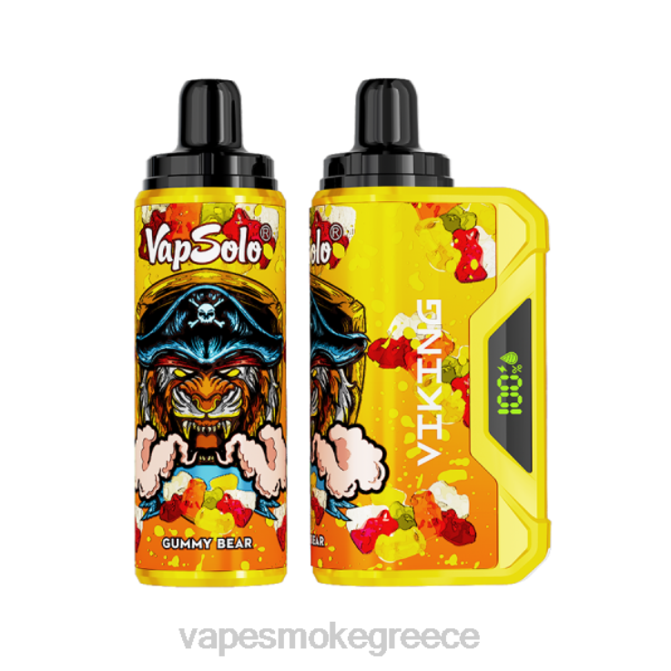 Vape Greece - Vapsolo VIKING ατμός μιας χρήσης κολλώδης αρκούδα 00Z62151