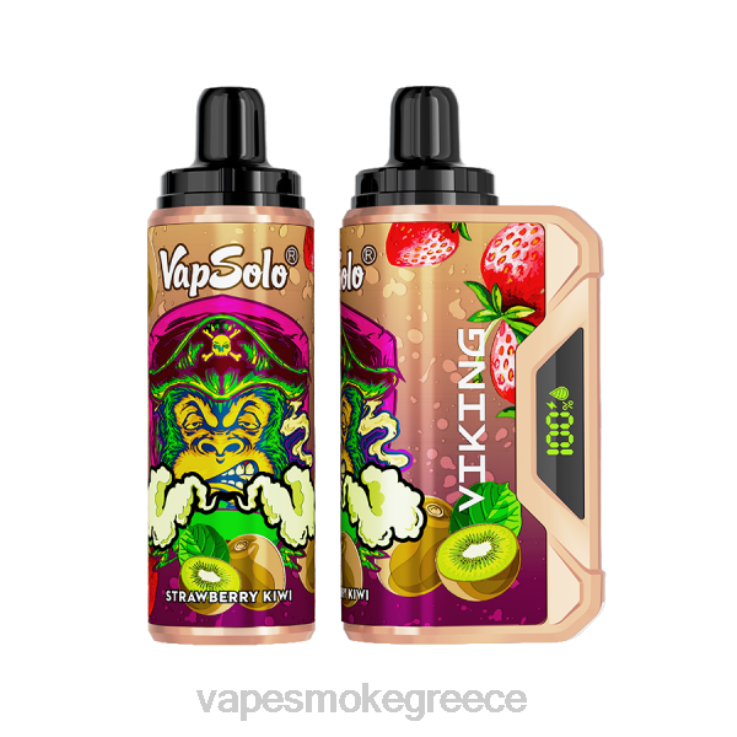 Vape Greece - Vapsolo VIKING ατμός μιας χρήσης ακτινίδιο φράουλα 00Z62156