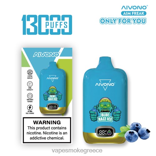 Vape Smoke - Aivono AIM FREAK 13000 LPV66242 μπλε πάγος razz