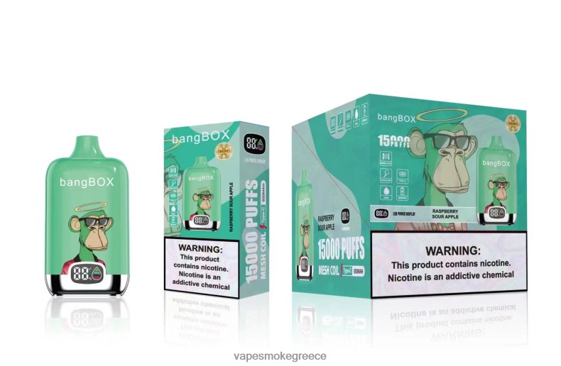 Vape Smoke - Bang Box 15000 ρουφηξιές βατόμουρο ξινόμηλο 44L6242