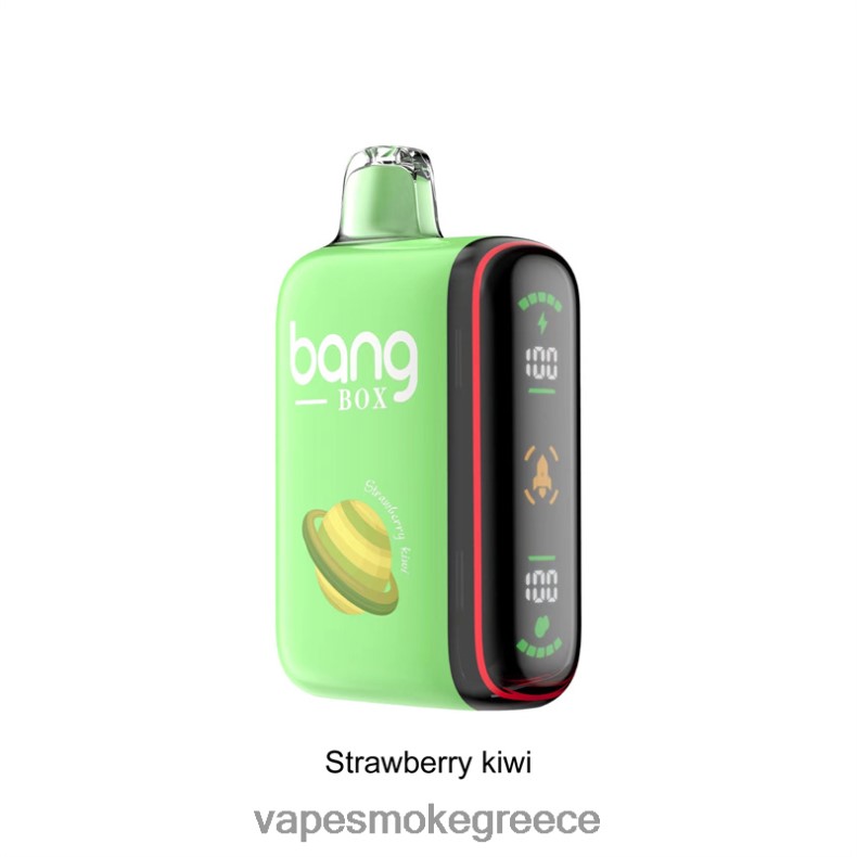 Vape Smoke - Bang Box Έξυπνη οθόνη ισχύος 9000-18000 ρουφηξιών ακτινίδιο φράουλα 44L6227