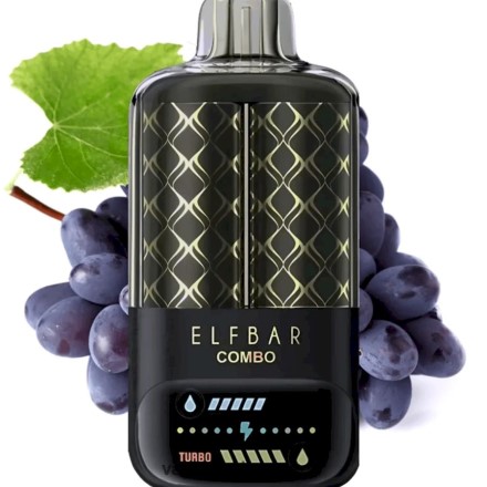 Vape Smoke - Elf Bar Combo 25000 ρόφημα σταφυλιού & μαίρης 4Z4JRN7