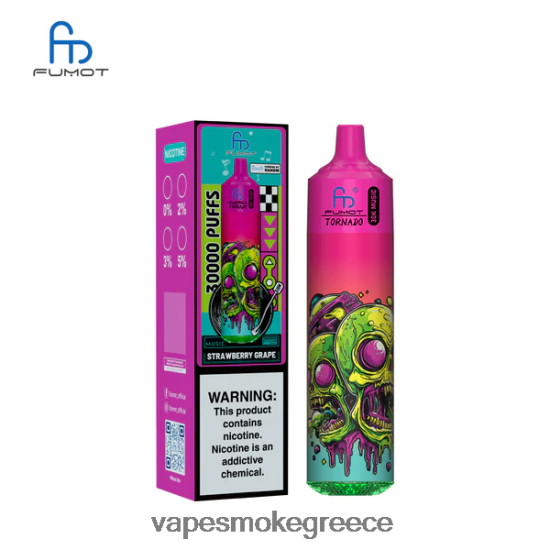 Vape Smoke - Fumot Tornado 30k μουσική σταφύλι φράουλα 8LH84J27