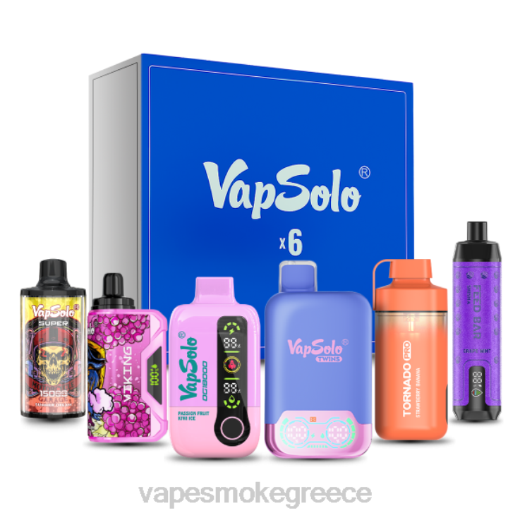 Vape Smoke - Vapsolo σετ κουτί έκπληξη τυχαίες γεύσεις 00Z62137