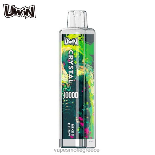 Vape Μιασ Χρησησ - UWIN CRYSTAL 10000 ατμούς μιας χρήσης LPV66379 ανάμεικτο μούρο