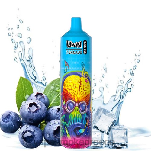 Vape Μιασ Χρησησ - UWIN CRYSTAL 35 χιλιάδες ατμούς μιας χρήσης LPV66384 βατόμουρο στον πάγο