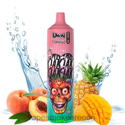Vape Χωρισ Νικοτινη - UWIN CRYSTAL 35 χιλιάδες ατμούς μιας χρήσης LPV66390 ροδάκινο μάνγκο ανανά