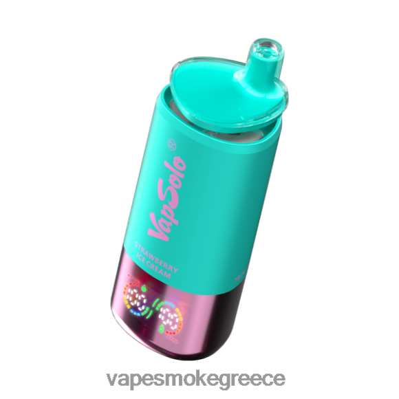 Vape Χωρισ Νικοτινη - VapSolo Triple 30000 ρουφηξιές 04J24R10 πάγος καρπούζι & πάγος φράουλας & τριπλό πεπόνι