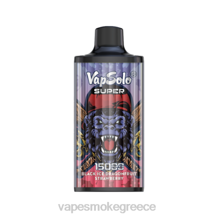 Vape Χωρισ Νικοτινη - Vapsolo SUPER ατμός μιας χρήσης φράουλα μαύρου πάγου drangofruit 00Z62125