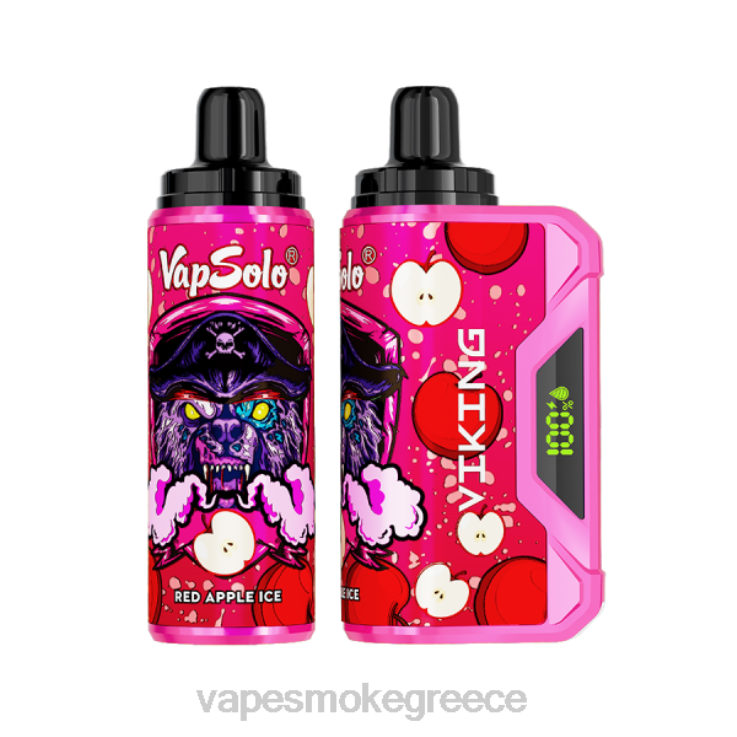 Vape Μιασ Χρησησ - Vapsolo VIKING ατμός μιας χρήσης κόκκινο μήλο πάγο 00Z62154
