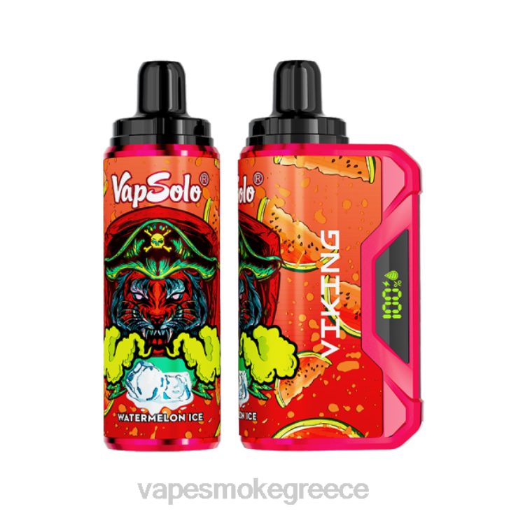 Vape Χωρισ Νικοτινη - Vapsolo VIKING ατμός μιας χρήσης πάγος καρπούζι 00Z62160