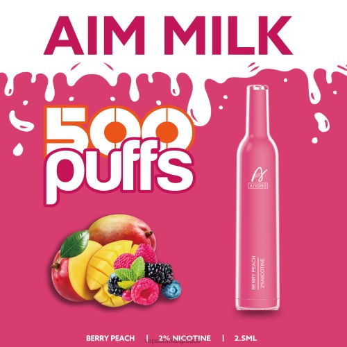 Pod System Vapes - Aivono AIM MILK 500 LPV66273 μούρο ροδάκινο