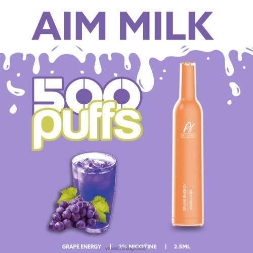 Vape Χωρισ Νικοτινη - Aivono AIM MILK 500 LPV66265 ενέργεια σταφυλιού