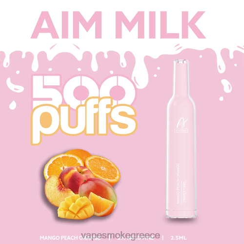 Vape Μιασ Χρησησ - Aivono AIM MILK 500 LPV66269 μάνγκο ροδάκινο πορτοκάλι