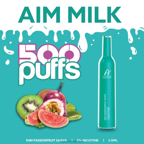 Vape Smoke - Aivono AIM MILK 500 LPV66272 ακτινίδιο γκουάβα του πάθους