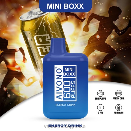Vape Smoke - Aivono AIM MINI BOXX 600 LPV66237 ενεργειακό ποτό