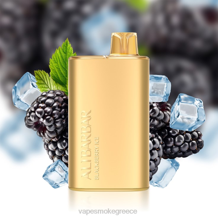 Pod System Vapes - Alibarbar Rich 8000 ατμούς μιας χρήσης μέντα αεράκι 00Z628