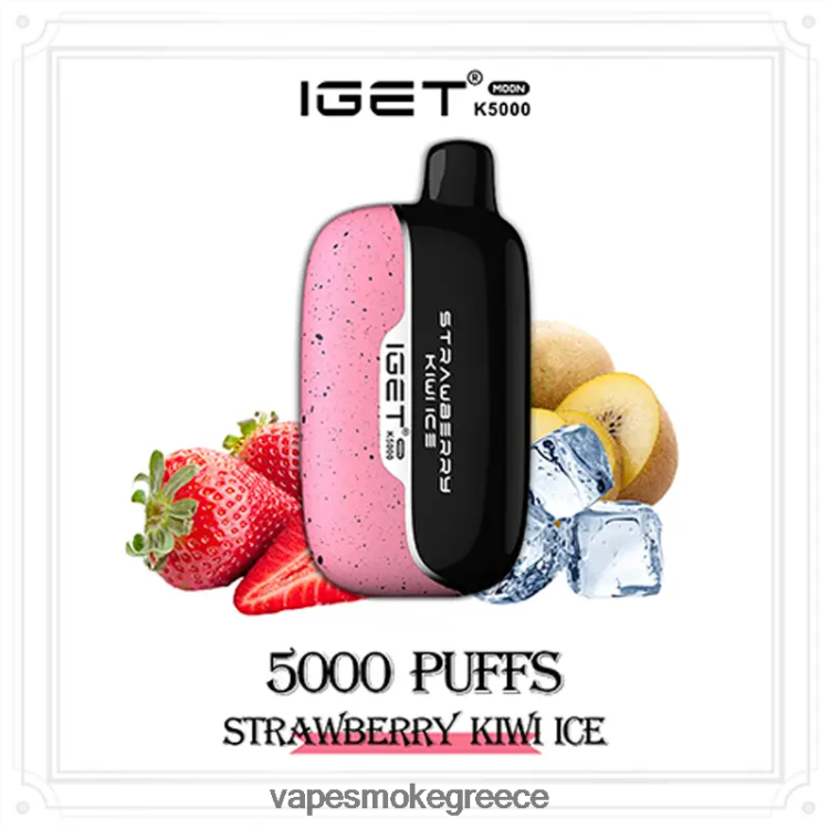 Pod System Vapes - IGET Moon k5000 F20T0T18 πάγος ακτινίδιο φράουλα