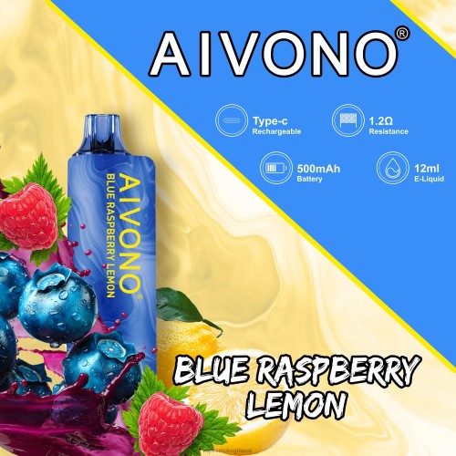 Vape Μιασ Χρησησ - Aivono AIM GUN 7000 LPV66109 βατόμουρο βατόμουρο λεμόνι