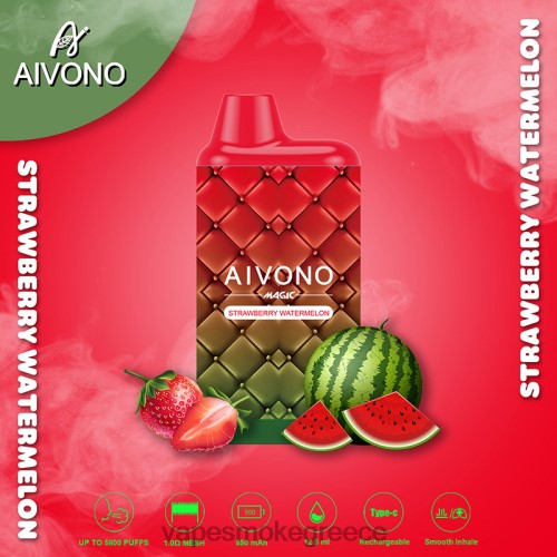 Vape Μιασ Χρησησ - Aivono AIM MAGIC 5800 κουτί τσιγάρο LPV6699 καρπούζι φράουλα
