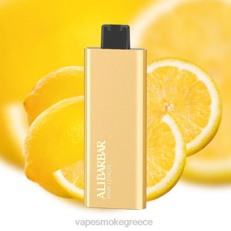 Vape Μιασ Χρησησ - Alibarbar Pandora 7000 ατμούς μιας χρήσης ροζ λεμόνι 00Z6259
