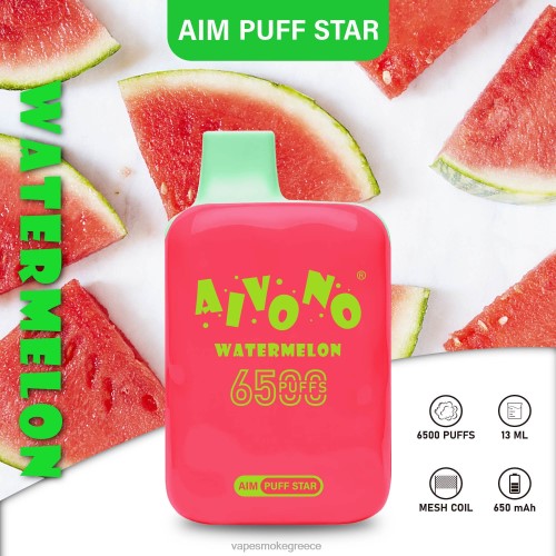 Vape Greece - Aivono AIM PUFF STAR 6500 LPV66291 καρπούζι