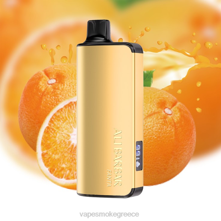 Vape Greece - Alibarbar Ingot 9000 ατμούς μιας χρήσης ηλιοβασίλεμα της Καλιφόρνιας 00Z6216