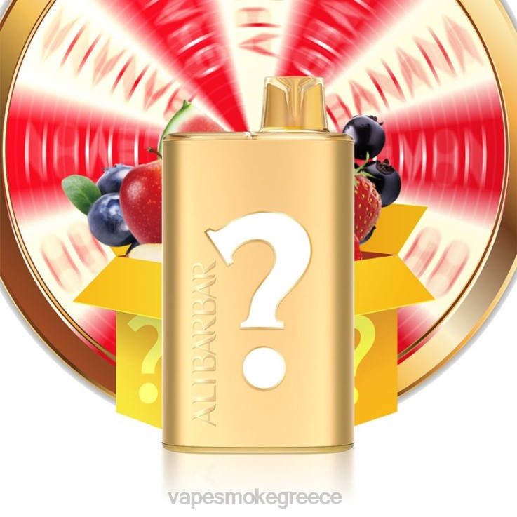 Vape Greece - Alibarbar Rich 8000 ατμούς μιας χρήσης αρωματίστε τη ρουλέτα 00Z621