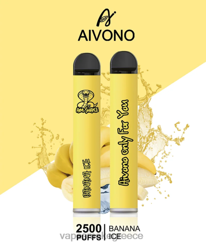 Pod System Vapes - Aivono AIM SNAKE 2500 LPV66298 πάγος μπανάνας