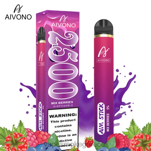 Pod System Vapes - Aivono AIM STICK 2500 LPV66158 ανακατέψτε τα μούρα